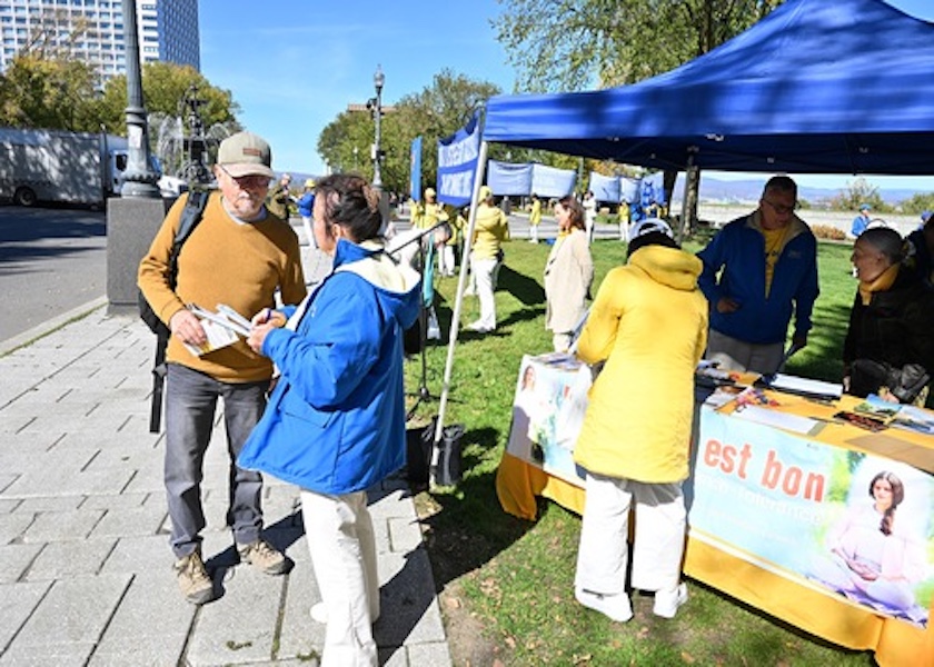Image for article Canadá: Actividades en la ciudad de Quebec para exponer la represión transnacional del régimen chino