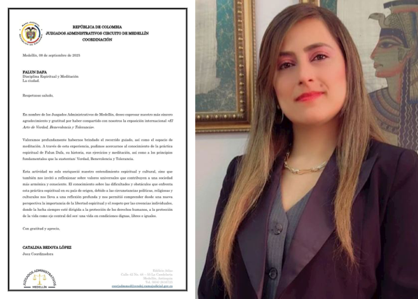 Image for article Colombia: Jueces de Medellín impresionados por la Exposición