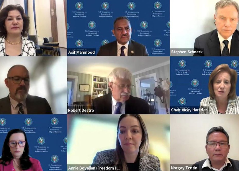 Image for article Audiencia de la USCIRF condena la persecución del PCCh a Falun Gong y otras creencias