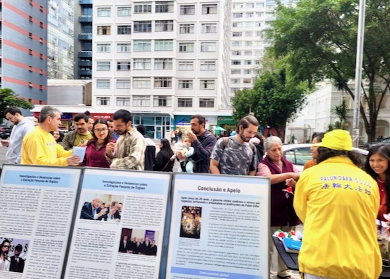 Image for article Falun Dafa se da a conocer al público en São Paulo, Brasil