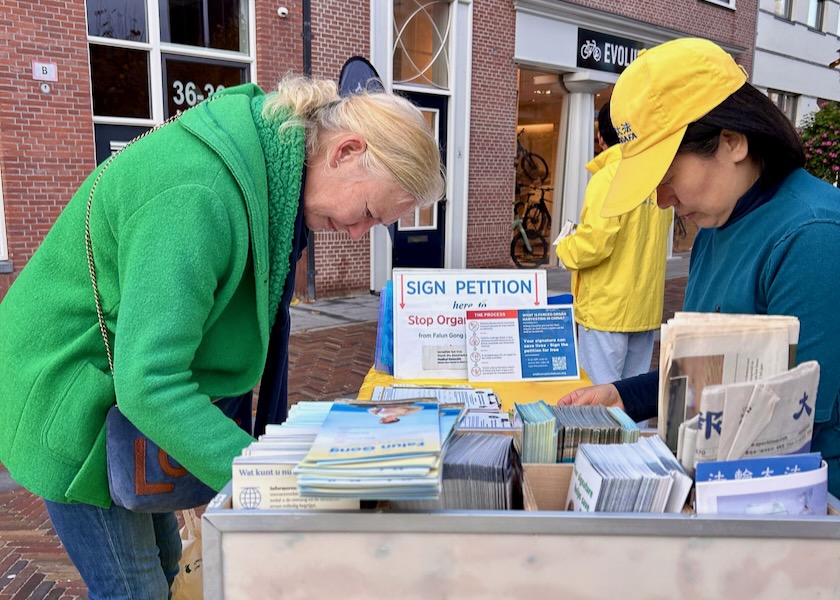 Image for article Países Bajos: Periódico de Wassenaar informa sobre la Jornada informativa de Falun Dafa