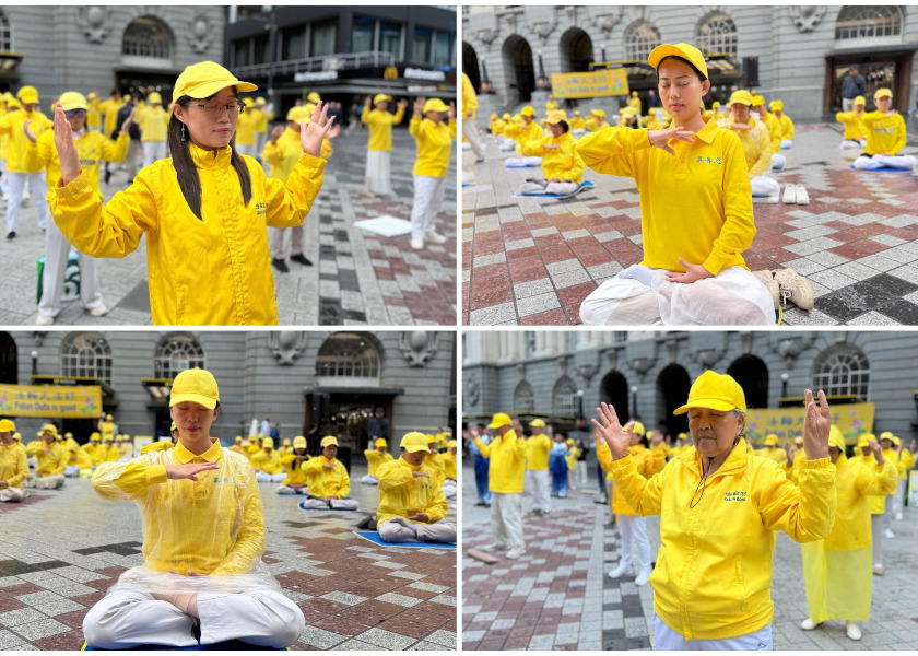 Image for article Nueva Zelanda: Practicantes presentan Falun Dafa en Auckland para dar la bienvenida al Año Nuevo