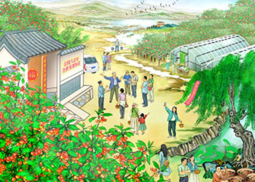 Image for article Los practicantes de Falun Dafa de las zonas rurales de China desean respetuosamente a Shifu un feliz Año Nuevo