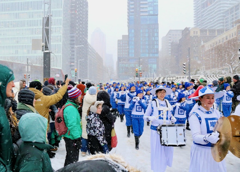 Image for article Montreal, Canadá: La Banda Marchante Tian Guo inspira en el desfile del Día de San Patricio