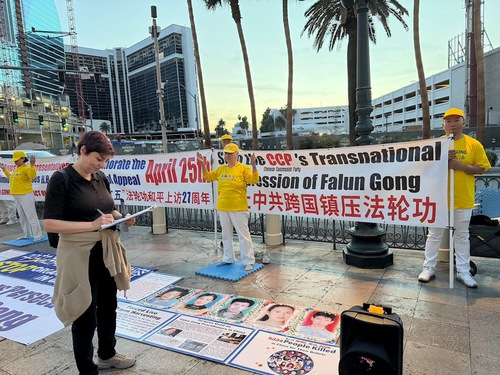 Image for article Las Vegas, Nevada: Practicantes de Falun Dafa conmemoran el 27.º aniversario de su Apelación Pacífica en China