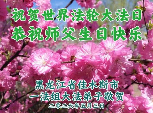 Image for article Practicantes de Falun Dafa de la provincia de Heilongjiang celebran el Día Mundial de Falun Dafa (102 saludos)