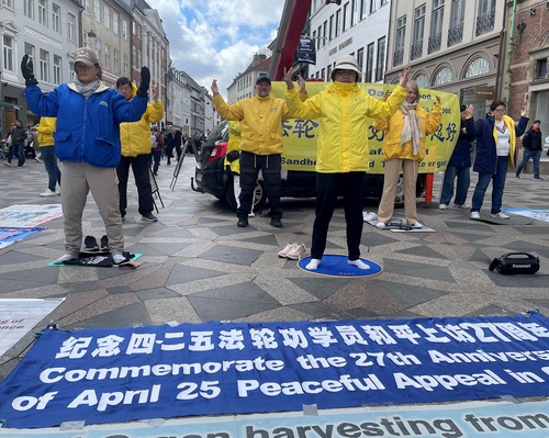 Image for article El espíritu de la Apelación Pacífica del 25 de Abril en Beijing conmueve a la gente en los países nórdicos