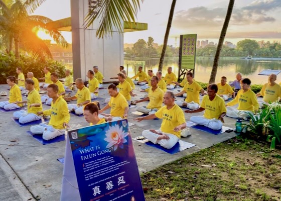 Image for article Practicantes malayos celebran el Día Mundial de Falun Dafa y expresan su gratitud a Shifu