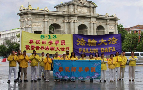 Image for article Practicantes de Falun Dafa en siete países europeos celebran el Día Mundial de Falun Dafa
