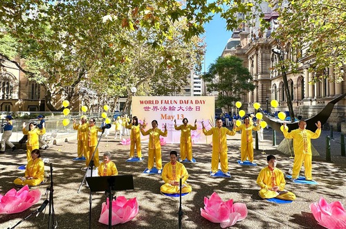 Image for article Los habitantes de Sídney expresan su apoyo a las celebraciones del Día Mundial de Falun Dafa