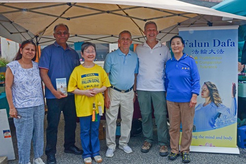 Image for article Mechanicsburg, Pensilvania: Representante estadounidense condena la sustracción de órganos por parte del PCCh durante la feria callejera del Día del Jubileo