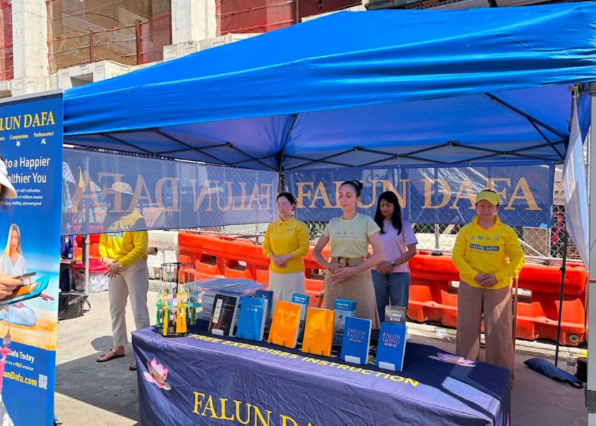 Image for article La gente conoce sobre Falun Dafa en Nueva York