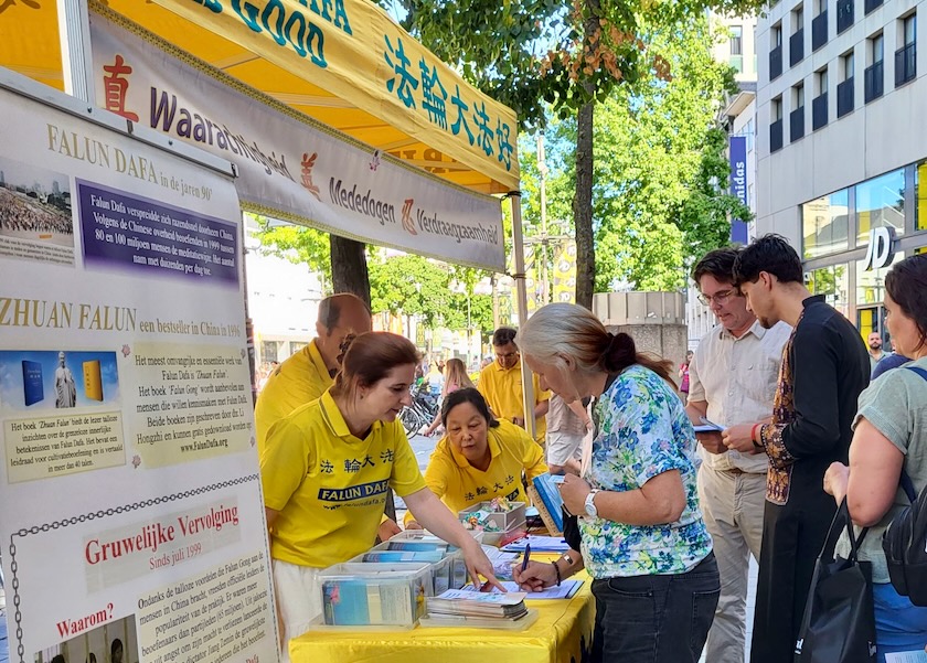 Image for article Bélgica: Más personas necesitan saber sobre la persecución a Falun Gong