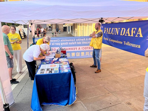 Image for article Eventos realizados en toda Italia piden el fin de la persecución