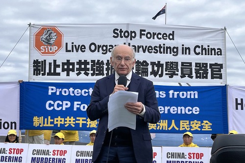 Image for article Australia: Manifestación en Canberra condena la sustracción forzada de órganos en China y la represión transnacional